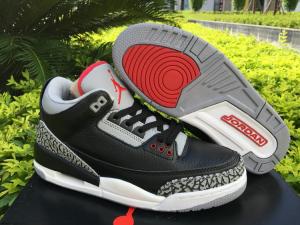 Nike Air Jordan 3 Preto /Cinza