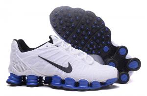 Tenis Nike Shox TLX Branco e Azul