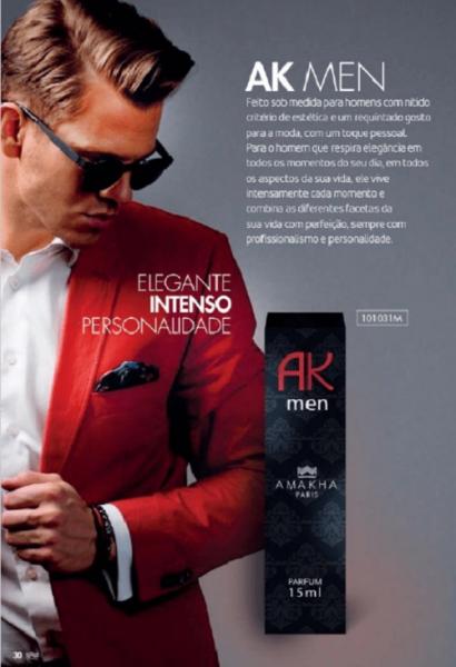 Perfume AK Men Masculino – Essência CH Men Carolina Herrera