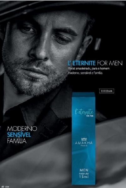 Perfume L´ Éternite For Men Masculino - Essência Eternity For Men