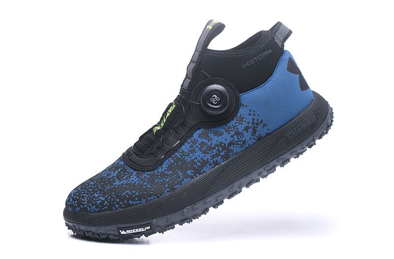 Zoom Tênis Under Armour Fast Tire 2 Charged Michelin Black/Blue Premium