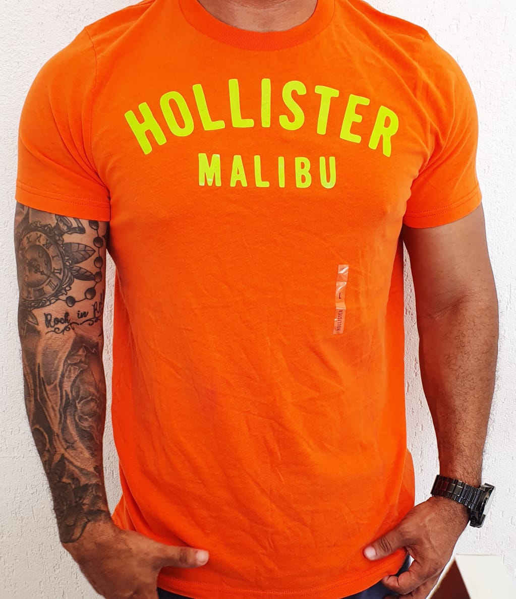 Zoom Camiseta Masculina Hollister Malibu