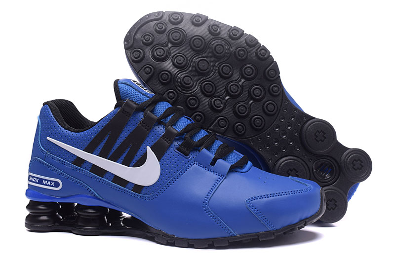 Zoom Nike Shox NZ Avenive Preto e Azul